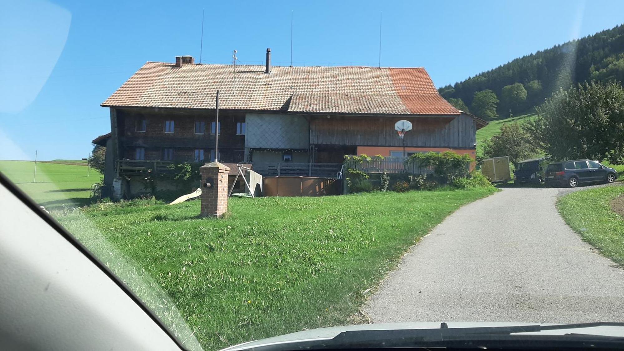 Chez Astrid Bed and Breakfast Treyvaux Exteriör bild